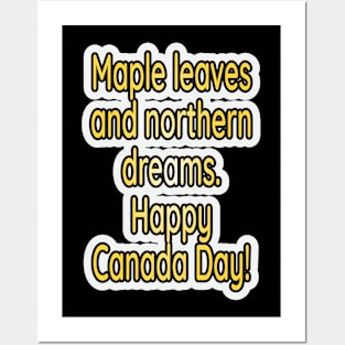 Maple Dreams: Celebrating Canada Day Posters and Art